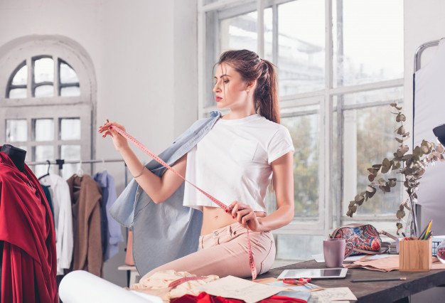 fashion designer from the comfort of home