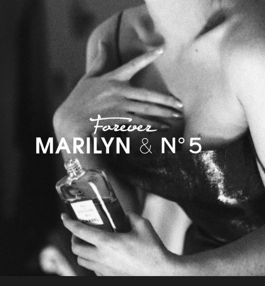 forever marilyn & No.5 chanel perfume