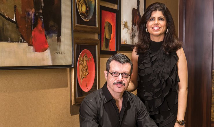 Zarir Mullan and Seema Puri