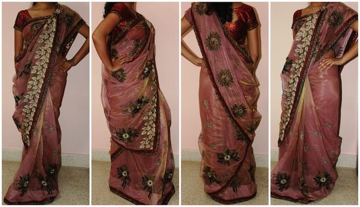 Oriya Style of Saree Draping