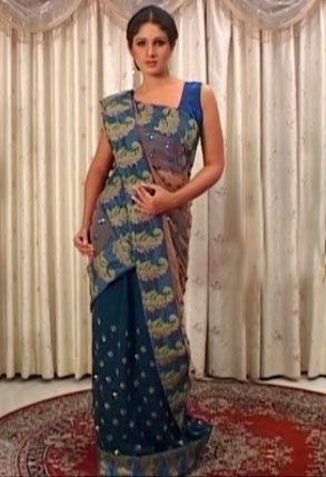 Mermaid Style of Saree Draping