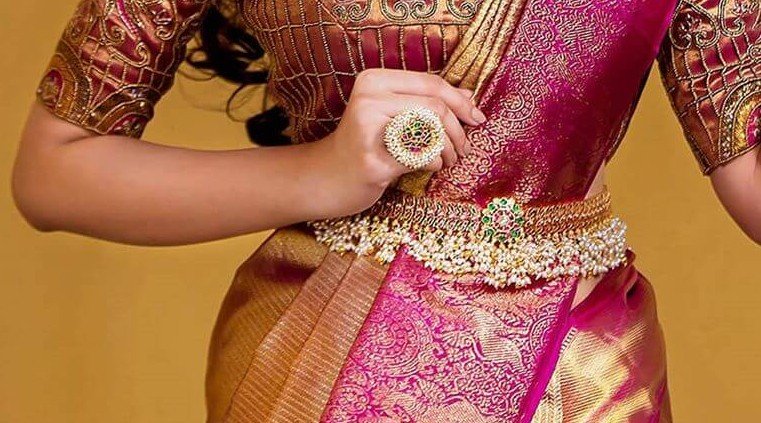 Belted Saree Draping
