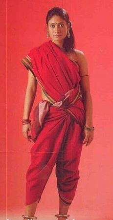 Enki Style of Saree draping