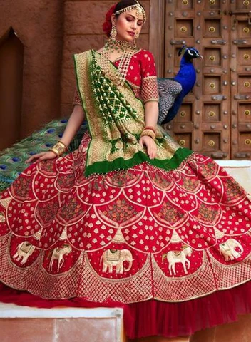 Gujarati Style Saree Draping