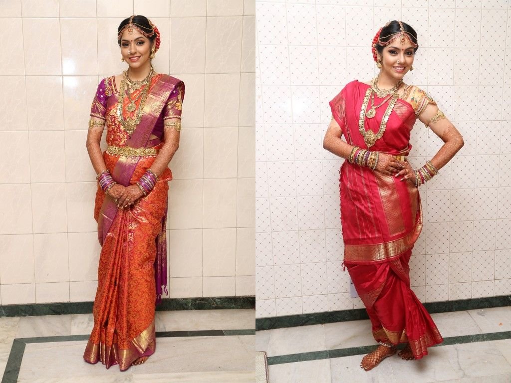 Tamilian Iyer Style of Saree Draping