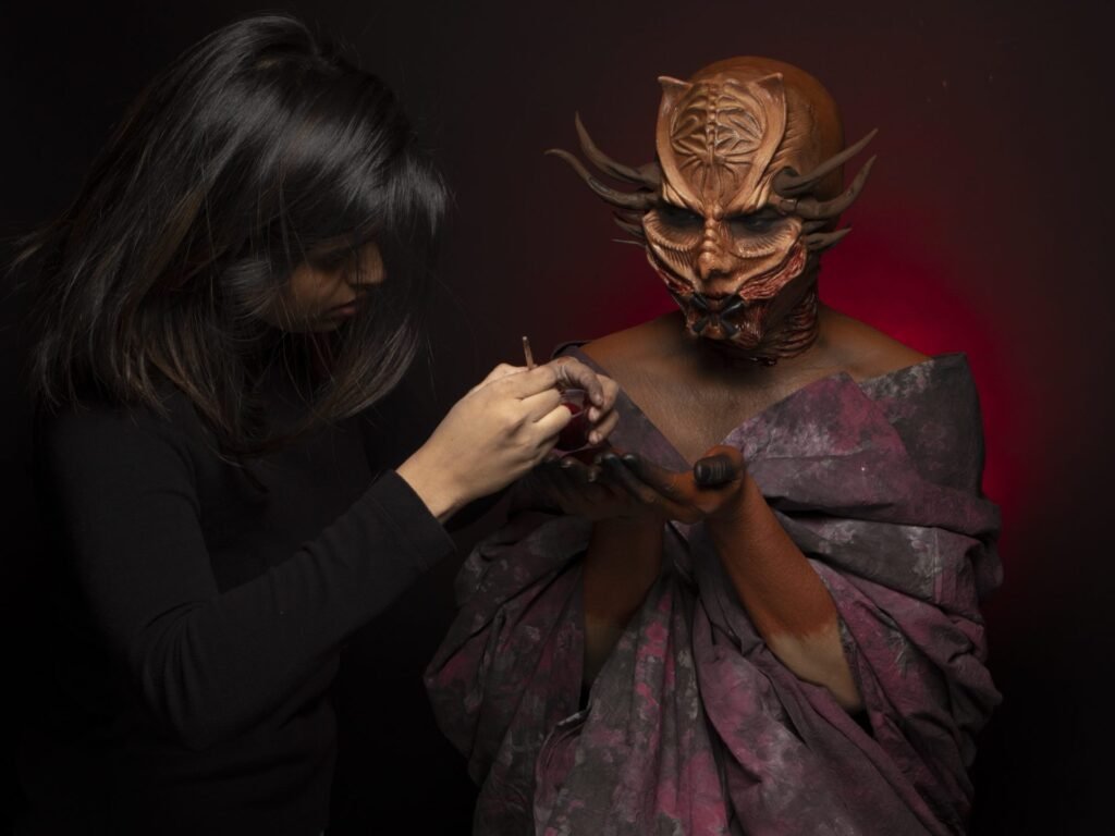Special effects makeup artist:
