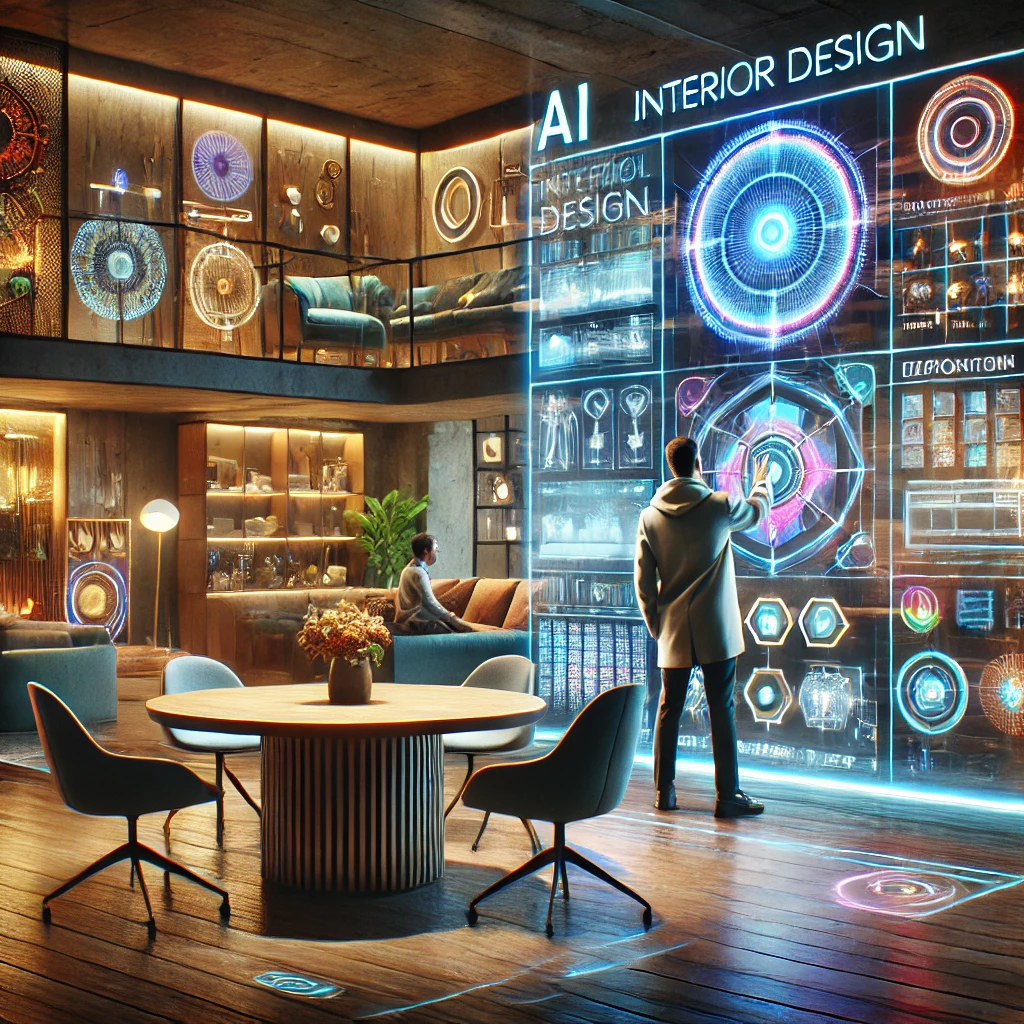 the future of interior design, where AI and human designers collaborate to create innovative and personalized spaces
